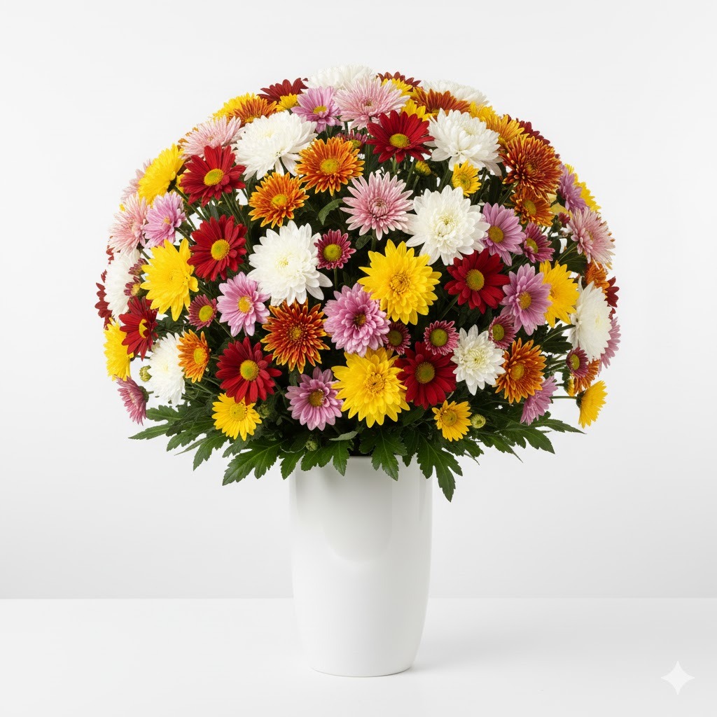 دسته گل داوودی