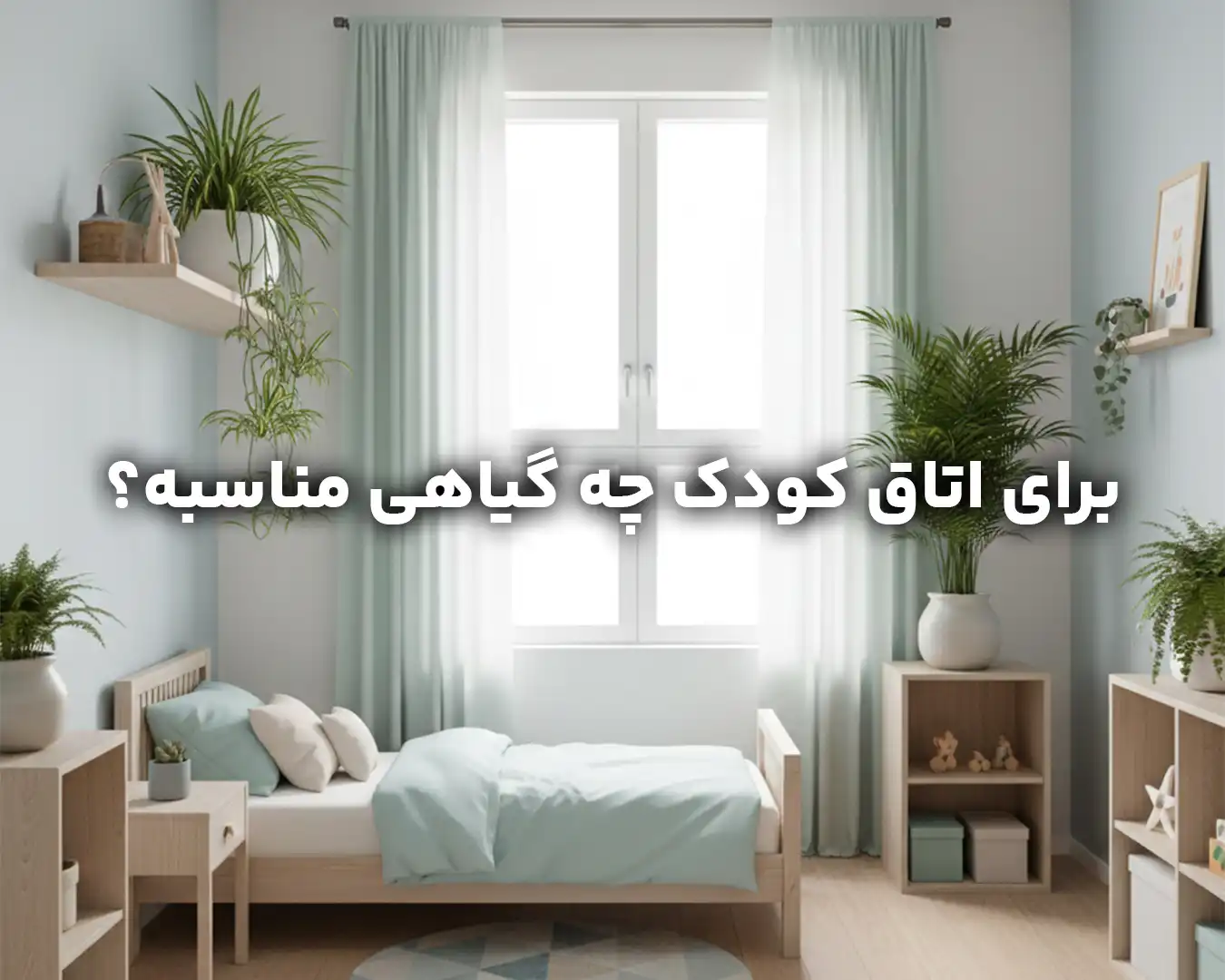 گیاهان مناسب اتاق کودک